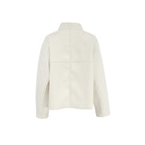 Women Trench Coat Autumn and Winter Woolen Coat Loose Short