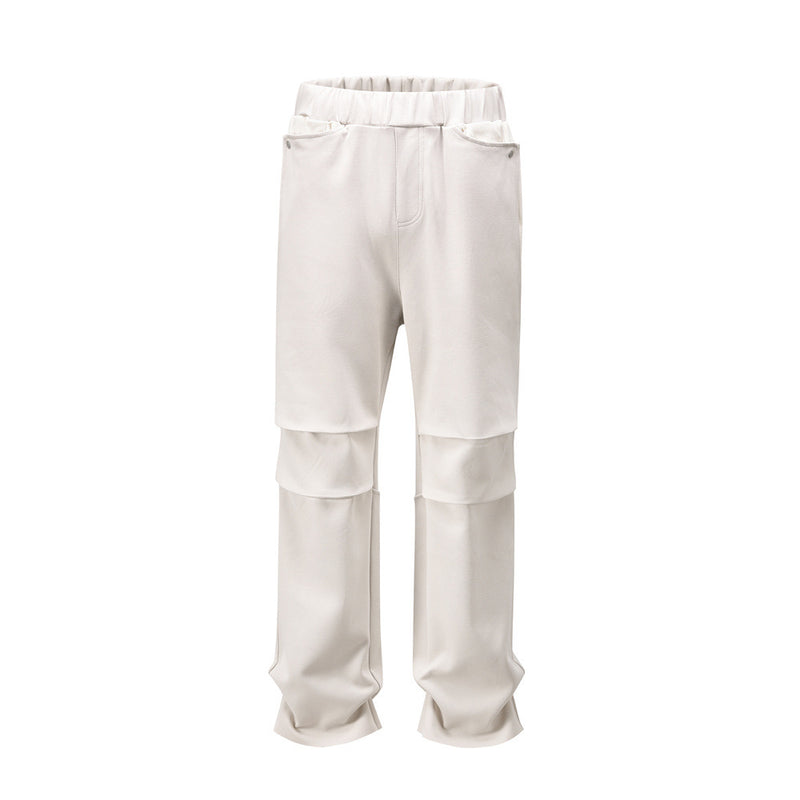 Men Sweatpants Casual Trousers Men Paratrooper Pants Baggy Straight Trousers