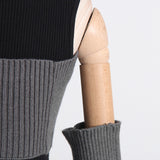 Women Dresses Spring Slim-Fitting Dress Knitted Dress (Qymy0409)