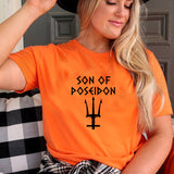 Percy Jackson Harajuku Women T Shirts Cotton Son of Poseidon