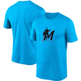 MLB T-Shirts MLB Marlins T-Shirts Baseball T-Shirts Printed Short Sleeves