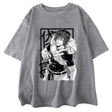 2024New Fushiguro Toji T Shirt Fashion Anime Harajuku Tees