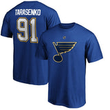 NHL T-Shirts NHL Blues Ice Hockey Suit T-Shirt Sports Loose T-Shirt Short Sleeve