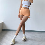 Women Yoga Sports Shorts Yoga Pants Fitness Pants Tight Quick-Drying Shorts