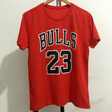 NBA T-Shirts NBAT Bulls Raven Basketball Suit Short Sleeve Outdoor Sports