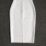 Women's Evening Dress Bandage One-Piece Dress Dress Color Matching Bandage Dress Dress