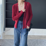 Women Cardigan Sweater Autumn Knitted Coat Vintage Tassel Sweater Coat Knitted Cardigan 8t8261