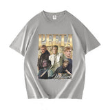 Classic Peeta Mellark Josh Hutcherson Graphic T-Shirt Men's