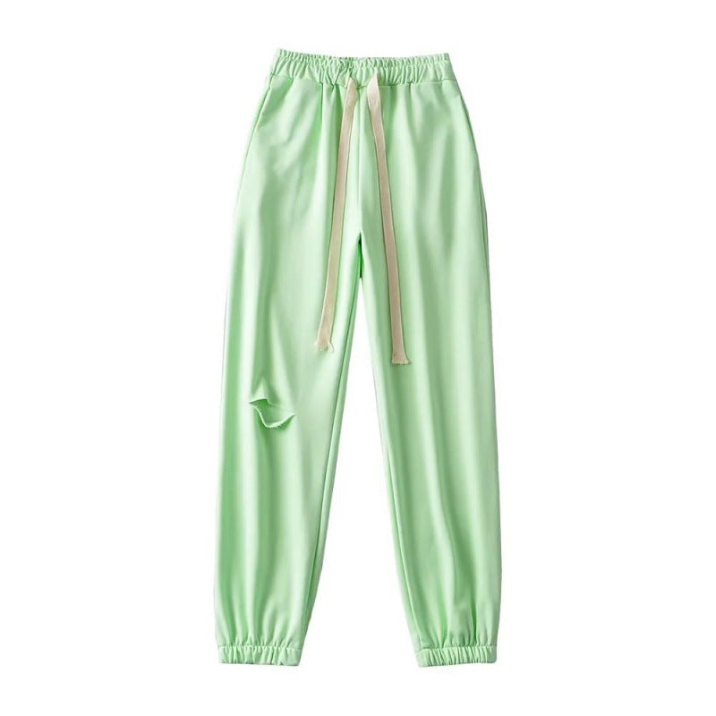 Women Sweatpants Spring/Summer Harem Pants Pants Ankle-Tied Sports Casual Pants