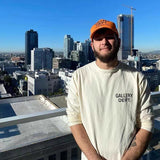 Gallery Dept T Shitrs Double Yarn Cotton Long Sleeve T-shirt