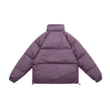Unisex Winter Cotton Coat Stand-up Collar down Jacket