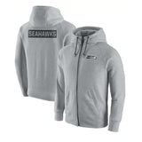 NFL Hoodie Cardigan Zip Hooded Sweater Men's Sports NFL Football