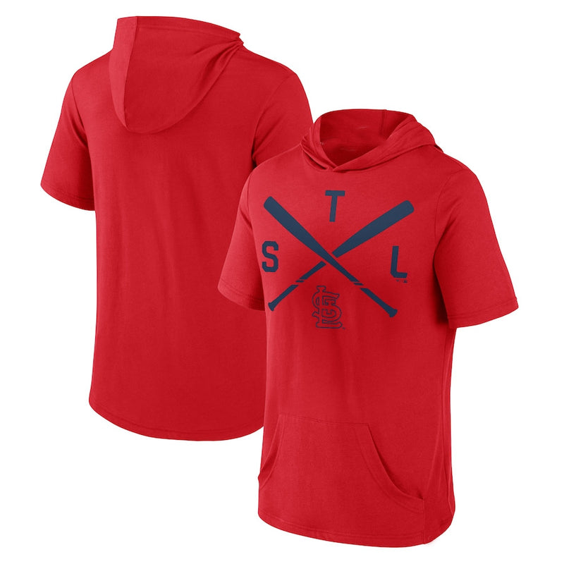 MLB T-Shirts MLB Baseball Hooded Short Sleeve T-Shirt Men's Sports