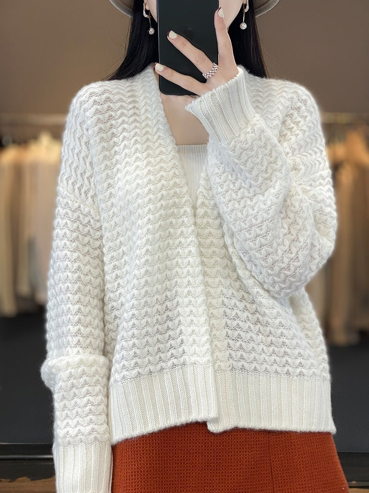 Women Knitwear Fall/Winter Loose Knitted Cardigan