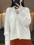 Women Knitwear Fall/Winter Loose Knitted Cardigan