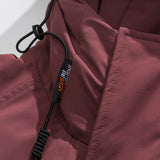 Unisex Winter Cotton Coat Three-Dimensional Pocket Hooded down Jacket Retro Workwear down Jacket