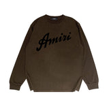 Amiri Long Sleeve Shirt Long Sleeve Long-Sleeved T-Shirt Blouse