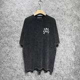 Amiri T-Shirt Distressed Retro Short Sleeve T-shirt