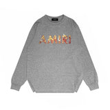 Amiri Long Sleeve Shirt Fashion Brand Long Sleeve Long-Sleeved T-shirt Blouse