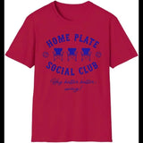 Home Plate Social Club Hey Batter Swing Shirt Baseball