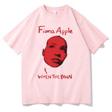 Rock Singer Fiona Apple Print T-shirt Men Women Fashion Rock