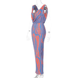 Women Dresses Autumn Sexy Backless Slim Fit Sleeveless Dress