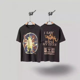 Men T-shirts Travis Scott Cactus Jack x Utopia Tour Utopia Short Sleeve T-Shirt Men