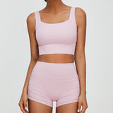 Women Yoga Set Sports Suit Sports Underwear Sports and Fitness Shorts
