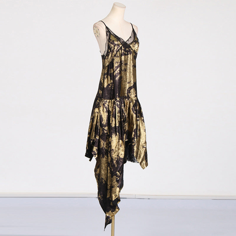 Women Dresses Suspender Skirt Spring and Summer Dress (Qymy0409)