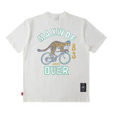 Men's T Shirt Summer Printed Short-Sleeved T-shirt for Men and Women