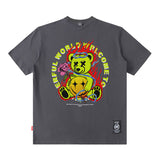 Men T Shirt Angel Retro Couple Short Sleeve T-shirt