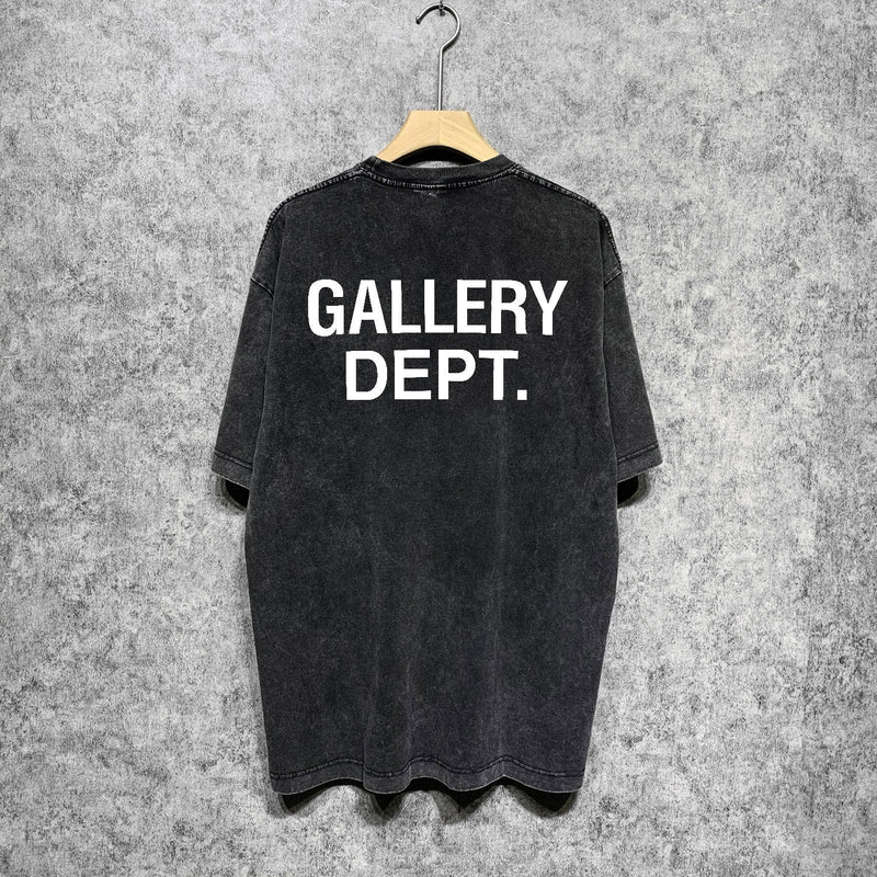 Gallery Dept T Shirts Tee Shirt Washed and Worn Short Sleeve T-shirt Blouse