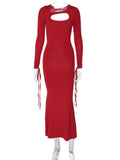 Women Dresse Sexy Sexy Cutout Backless Dress