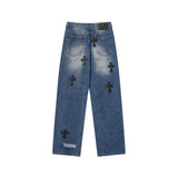 CHH Chrome Hearts Jeans Ripped Jeans