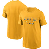 MLB T-Shirts MLB Track and Field T-Shirts Baseball T-Shirts Printed Short Sleeves