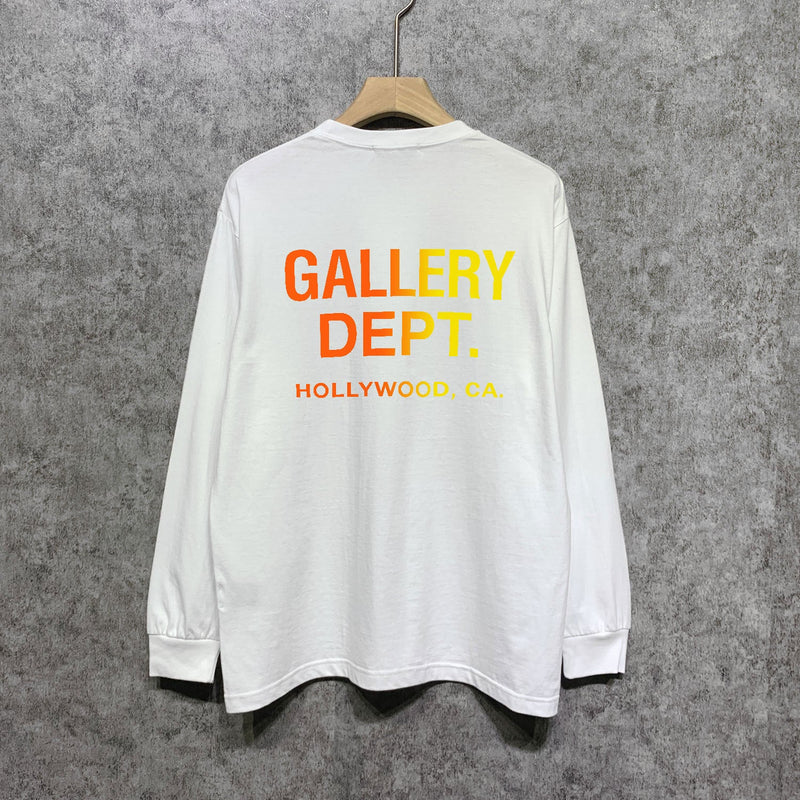 Gallery Dept Long Sleeved Shirt Fashion Brand Long Sleeve Long-Sleeved T-shirt Blouse