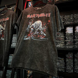 Pearl Jam T Shirts Nirvana RAMONES ACDC Washed Vintage Old Rock T-Shirt