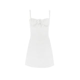 Women Dresses Sexy Lacing Slim Fit Skirt Sling Dress (Bla0420)