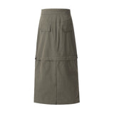 Women Long Skirt Summer Mid-Length A- line Skirt