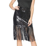 Flappers 1920S Dress Sequin Skirt Sheath Sequin Skirt