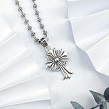 Chrome Hearts Necklace Cross Pendant Versatile for Men and Women