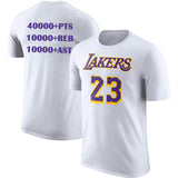 NBA T-Shirts NBA James T-Shirts Basketball Short Sleeves Men