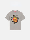 Spring and summer new men's and women's couples' round neck