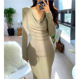 Women Dresses Long Sleeve Dress Spring and Autumn