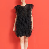 Women Dresses Spring Voile Dress (Qymy0409)