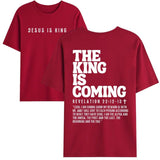 Jesus Is King Shirt, The King Is Coming Shirt, Christian