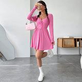 Women Dress Autumn and Winter Long Sleeve Dress