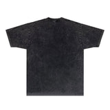 Amiri T Shirts Washed and Worn Retro Short Sleeve T-shirt