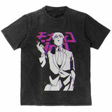 2024Men Hip Hop Streetwear Japanese Manga T-Shirt NEW Casual