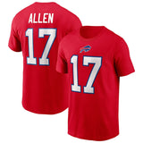NFL T-Shirts NFL Football Bills Jerseys Short Sleeve Men's T-Shirts